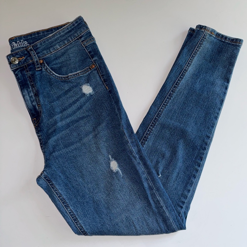 Wild Fable high rise skinny size 10